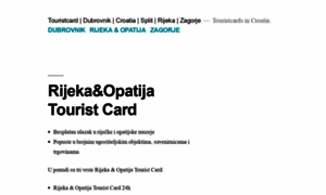 Touristcard.hr thumbnail