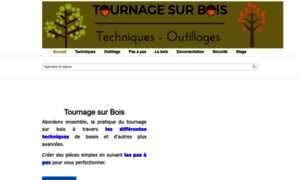 Tournage-sur-bois.info thumbnail