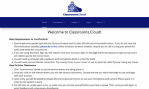 Tournaments.classrooms.cloud thumbnail