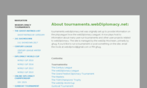 Tournaments.webdiplomacy.net thumbnail