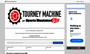 Tourneymachine.userecho.com thumbnail