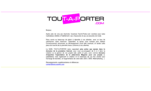 Tout-a-porter.com thumbnail