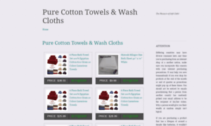 Towelsandwashcloths.net thumbnail