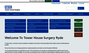 Towerhousesurgeryryde.co.uk thumbnail