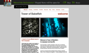 Towerofbabelfish.com thumbnail
