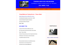 Towing-services-melbourne.com.au thumbnail