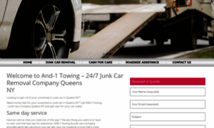 Towingandjunkcars.com thumbnail