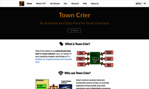 Town-crier.org thumbnail