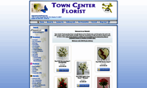 Towncenterflorist.com thumbnail