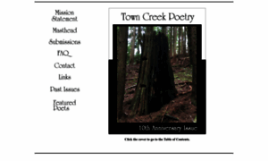 Towncreekpoetry.com thumbnail