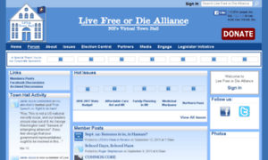 Townhall.livefreeordiealliance.org thumbnail