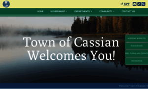 Townofcassian.org thumbnail