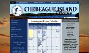 Townofchebeagueisland.org thumbnail