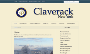 Townofclaverack.com thumbnail