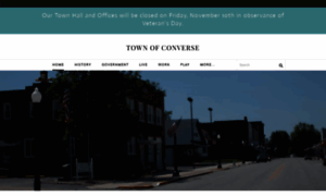 Townofconverse.com thumbnail