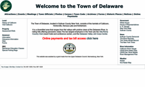 Townofdelaware-ny.us thumbnail