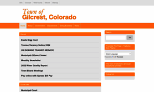 Townofgilcrest.org thumbnail