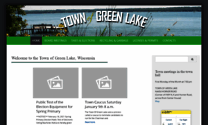 Townofgreenlake.com thumbnail