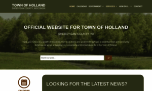 Townofholland.com thumbnail