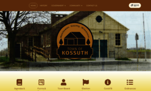 Townofkossuth.com thumbnail