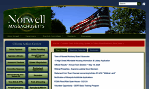 Townofnorwell.net thumbnail