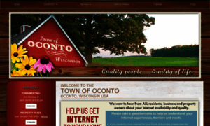 Townofoconto.com thumbnail