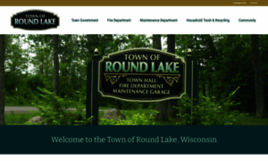 Townofroundlakewi.org thumbnail