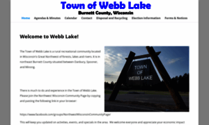 Townofwebblake.com thumbnail