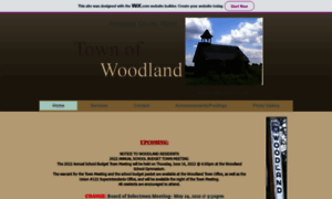 Townofwoodland.org thumbnail