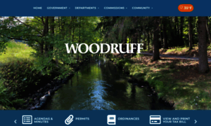 Townofwoodruff.org thumbnail