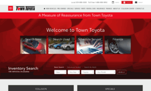 Towntoyota.com thumbnail