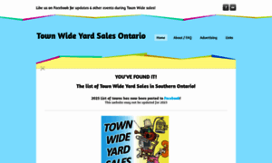 Townwideyardsale.ca thumbnail