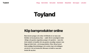 Toyland.se thumbnail