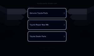 Toyota-parts-dealer.com thumbnail