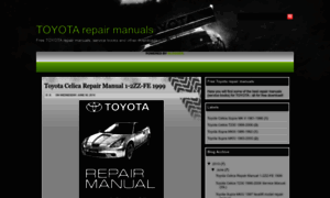 Toyota-repair-manuals.blogspot.com thumbnail