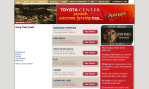 Toyotacentertix.flashseats.com thumbnail