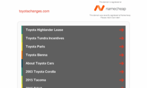 Toyotachanges.com thumbnail