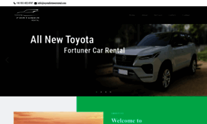 Toyotafortunerrental.com thumbnail