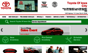 Toyotaiowacity.calls.net thumbnail