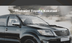 Toyotakokstad.co.za thumbnail