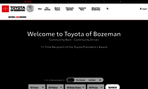 Toyotaofbozeman.com thumbnail