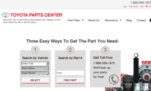 Toyotapartscenter.net thumbnail