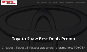 Toyotashawbestdealspromo.site123.me thumbnail