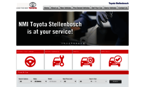 Toyotastellenbosch.co.za thumbnail