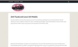 Toyotasuv2019.com thumbnail