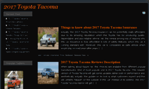 Toyotatacoma2017.com thumbnail