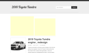 Toyotatundra2018.com thumbnail