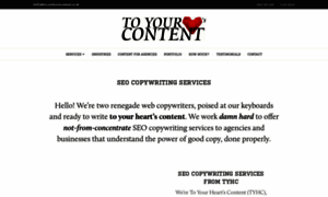 Toyourheartscontent.co.uk thumbnail