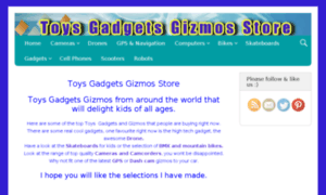 Toys-gadgets-gizmos.com thumbnail