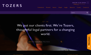 Tozers.co.uk thumbnail